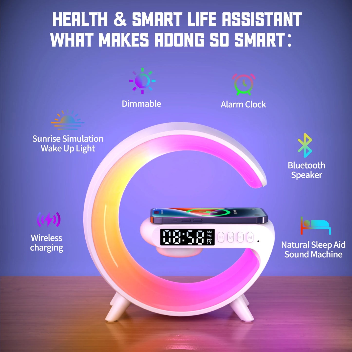 FanLiva™ - Small RGB Wireless Charger